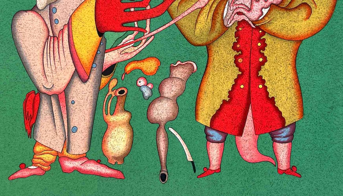 Mikhail CHEMIAKIN (1943) original lithograph