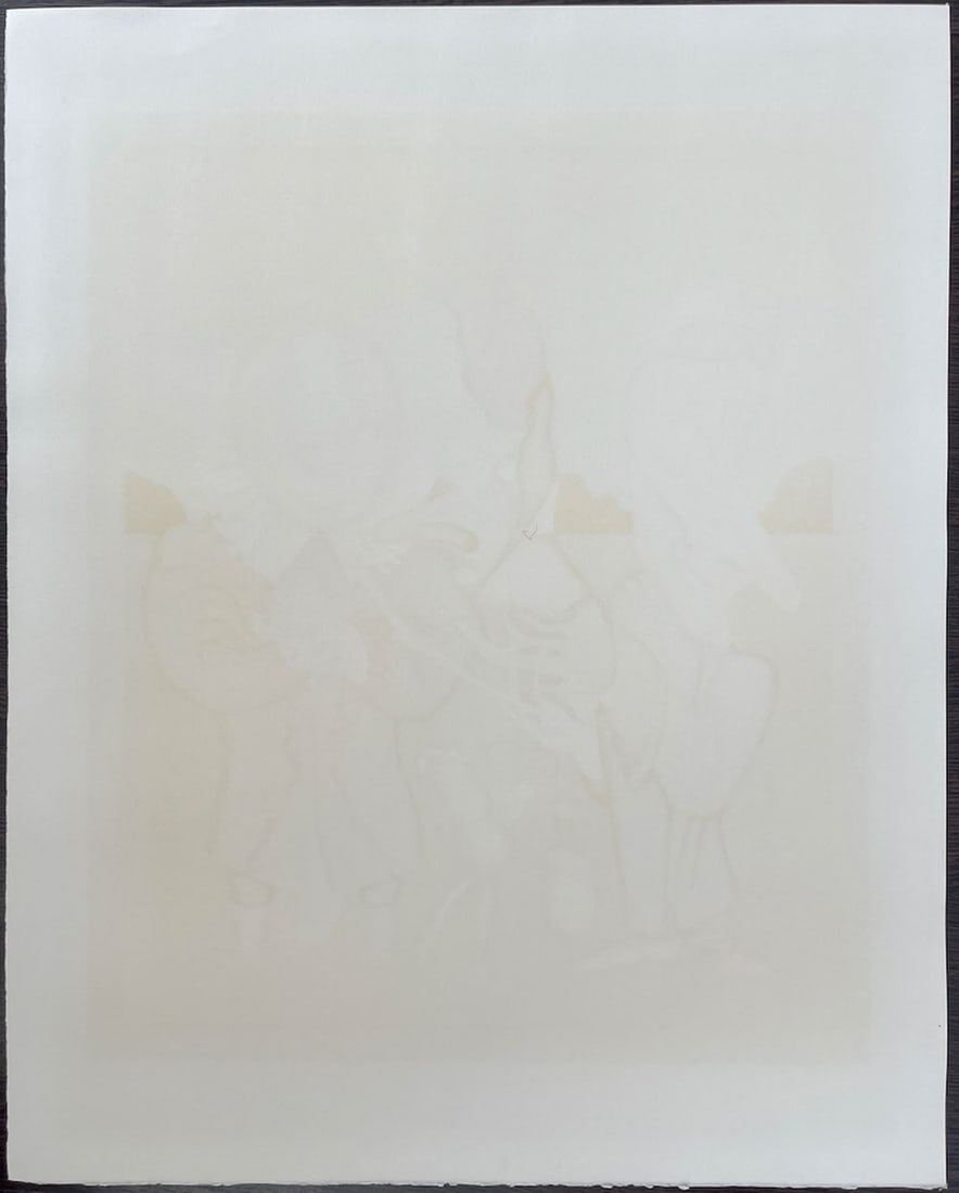 Mikhail CHEMIAKIN (1943) original lithograph