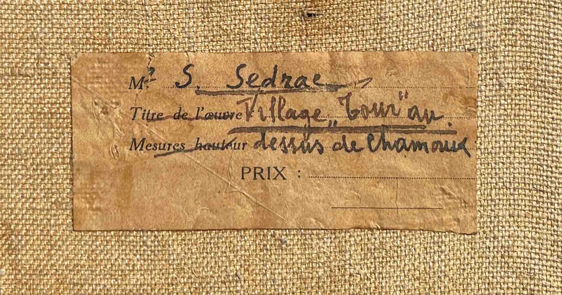 Serge SEDRAC (1878-1974) Armenian - French