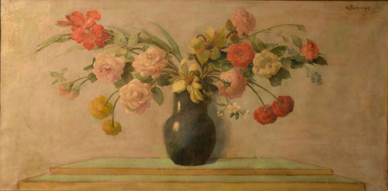 V. CHERNOFF (1888-1954) Ukrainian - Russian - American