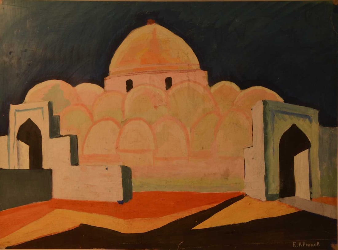 Boris KRIUKOV (1895-1967) Ukrainian - American