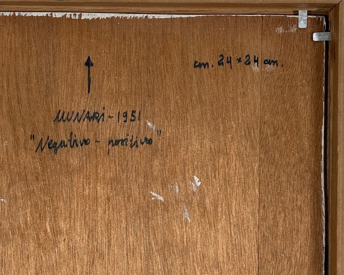 Bruno MUNARI (1907-1998) Italian