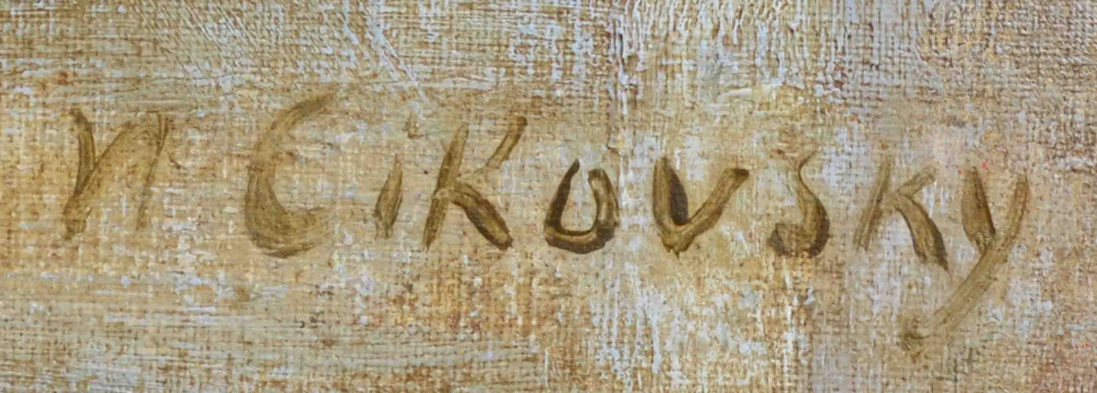 N. CIKOVSKY 1894-1984 Belorussian / Russian / American