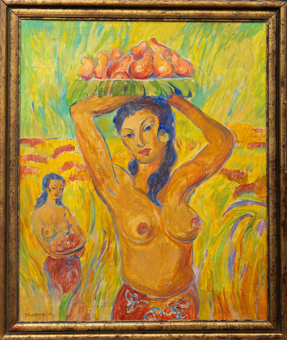 THEO MEIER (1908-1982) Swiss - Indonesian - Balinese (1 of 8)