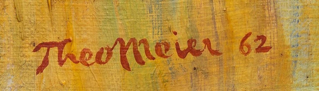 THEO MEIER (1908-1982) Swiss - Indonesian - Balinese