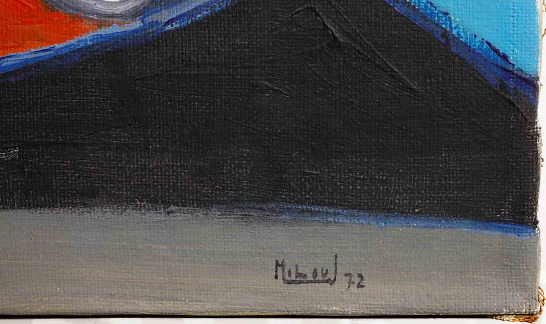 Miloud Labied (1939-2008) Morocco - French