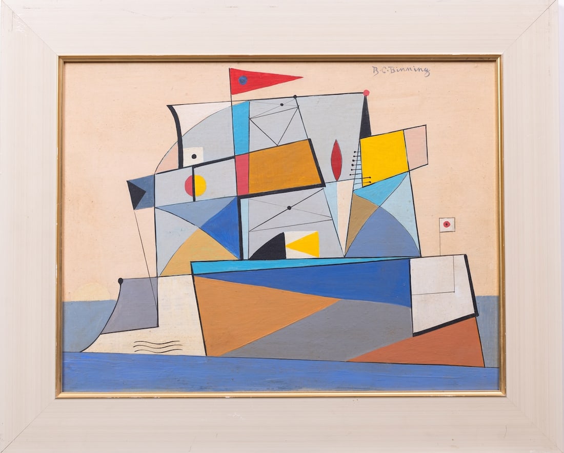 Bertram Charles BINNING (1909-1976) Canada - Canadian (1 of 8)