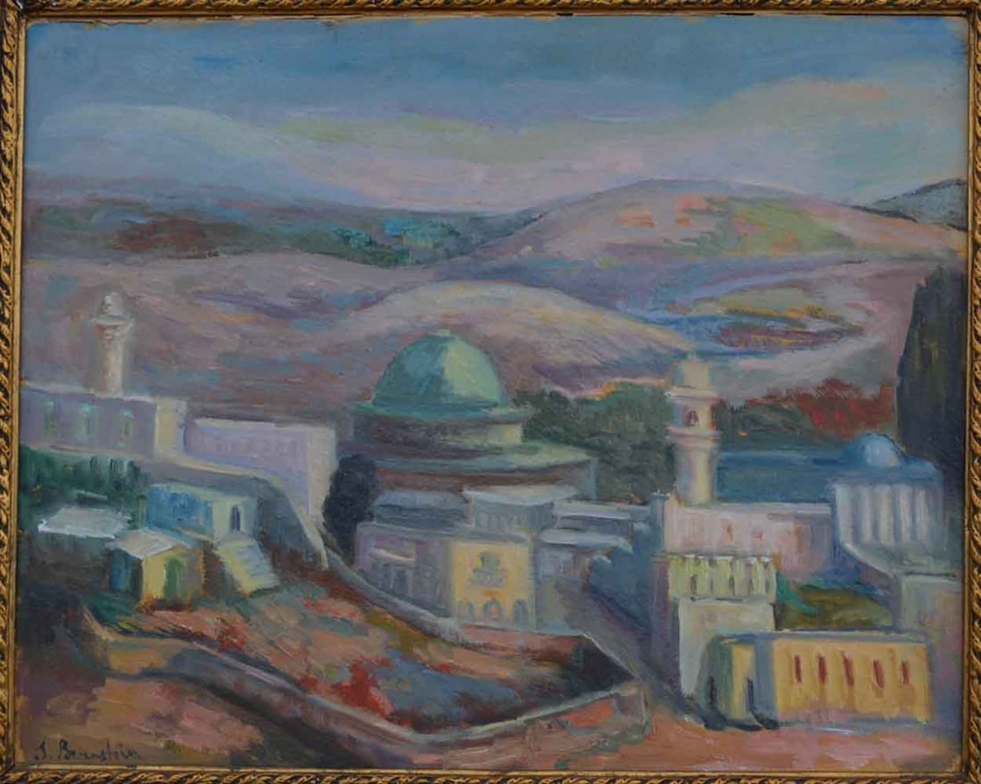 S. BERNSTEIN (1886-1968) Belorussian - French - Israeli (1 of 9)