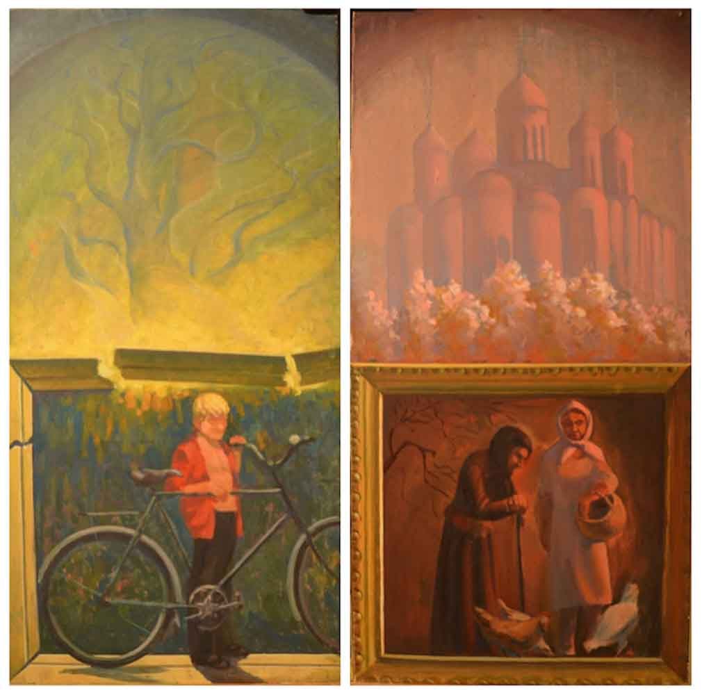 Lot of 2 Vitaliy APALKOV (1941-2010) Ukrainian (1 of 7)