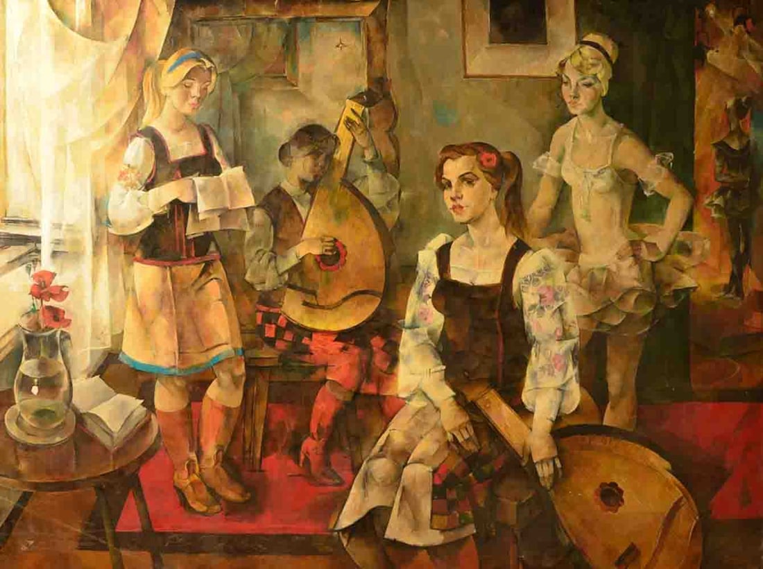 Pavel BROZGOL (1933-2004) Ukrainian - Germany (1 of 6)