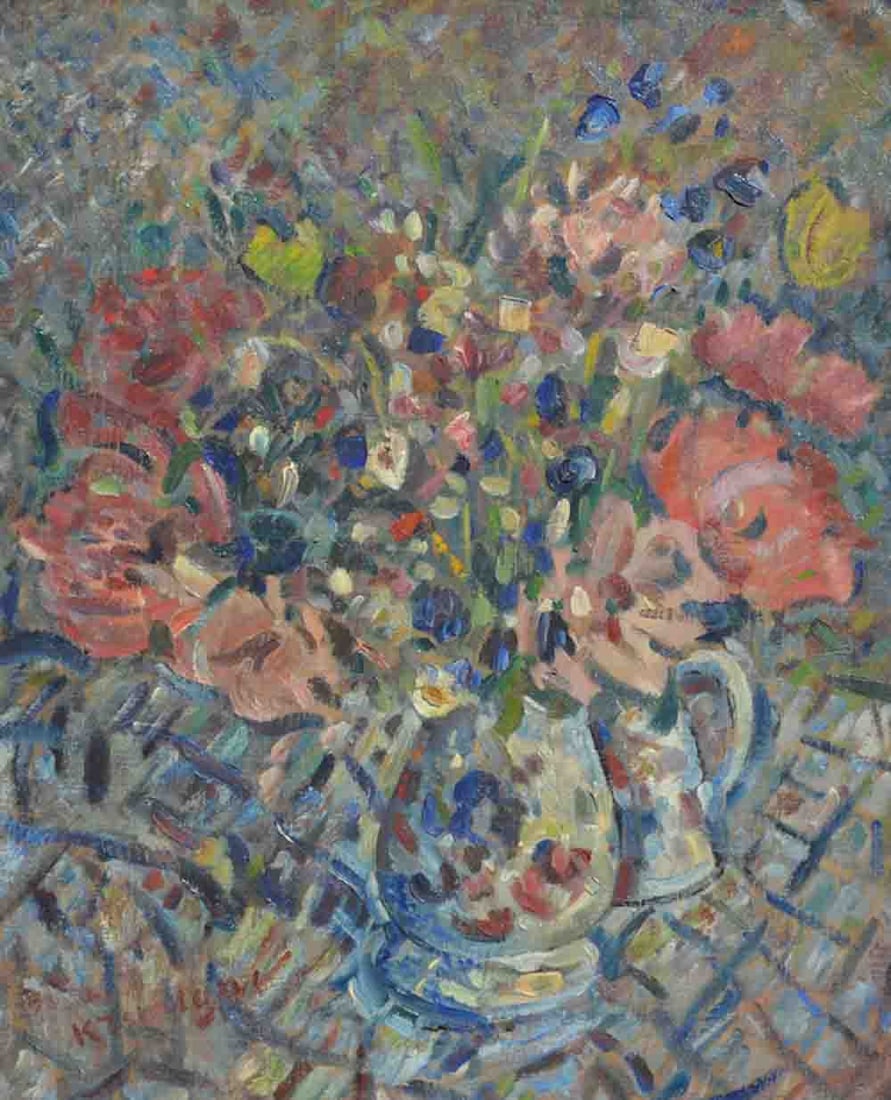 P. KREMEGNE 1890-1981 Russian / Belorussian / French