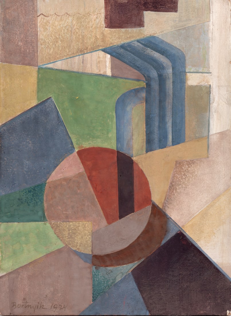 Sandor BORTNYIK (1893-1976) Hungarian - Austrian - Germany
