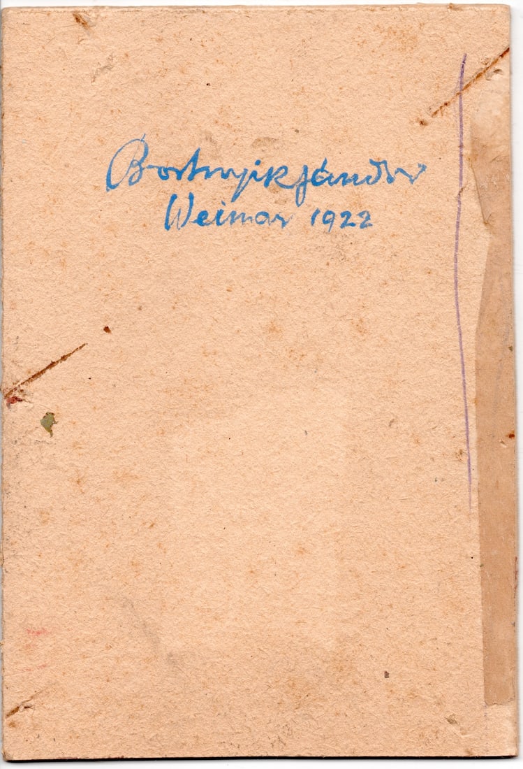 Sandor BORTNYIK (1893-1976) Hungarian - Austrian - Germany