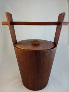 ANRI FORM Teak Ice Bucket: ANRI FORM Teak Ice Bucket