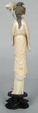 2: ANTIQUE CHINESE IVORY CARVED LADY - 5