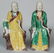 10: PAIR K'ANG HIS POLYCHROME FIGURES
