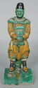 12: ANTIQUE CHINESE FIGURAL ROOF TILE