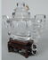 16: CHINESE ROCK CRYSTAL TEAPOT ON HARDWOOD - 4