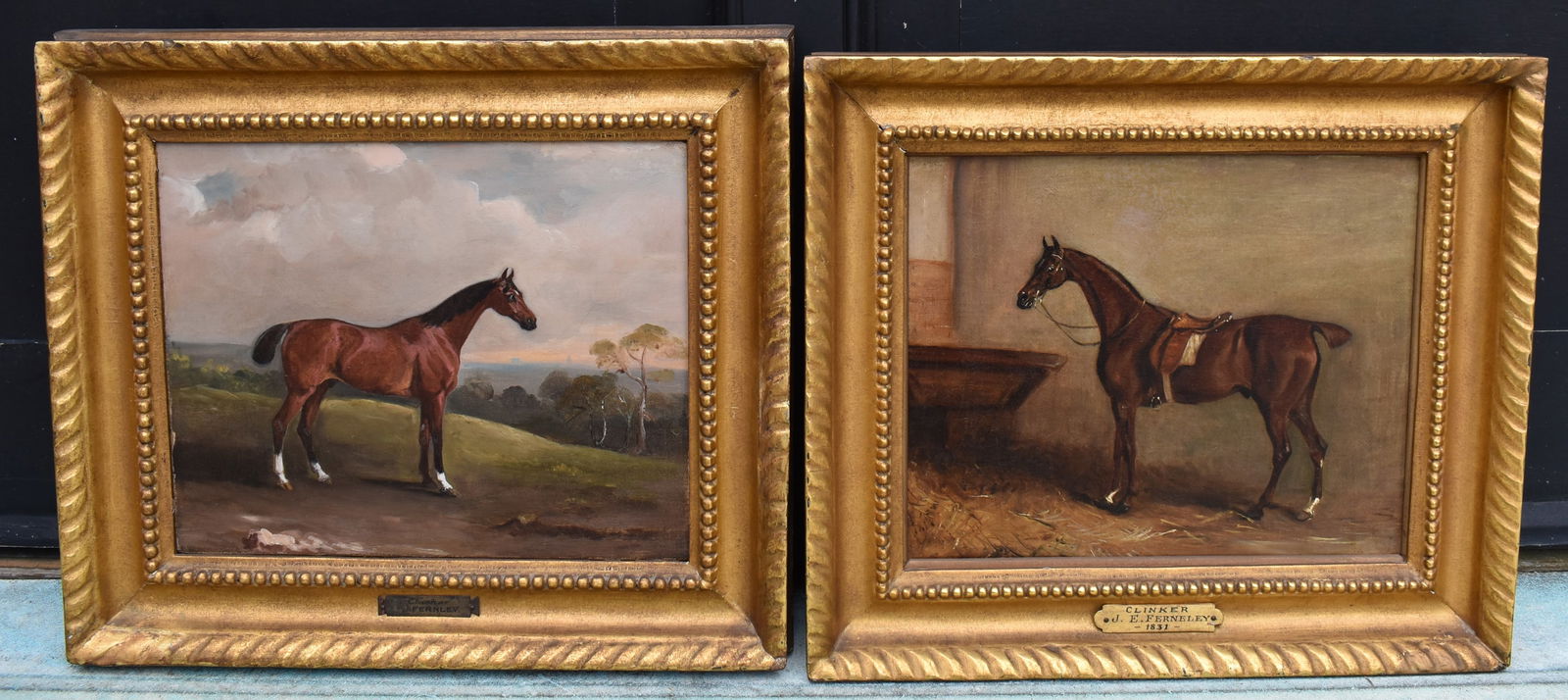 JOHN E. FERNELEY (1782-1860) "CLASHER & CLINKER" (1 of 9)