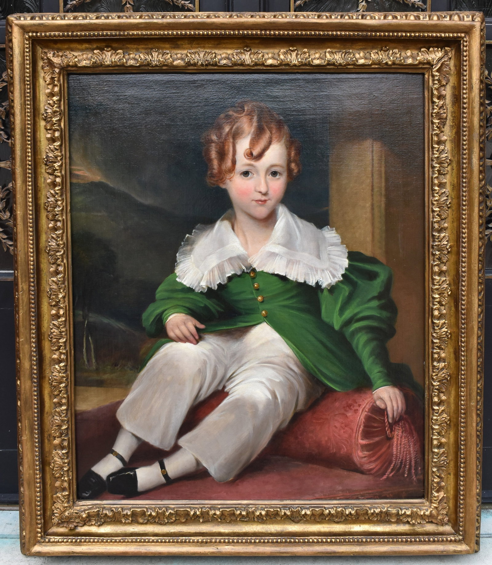 ENGLISH REGENCY PORTRAIT OF YOUNG BOY (1 of 3)