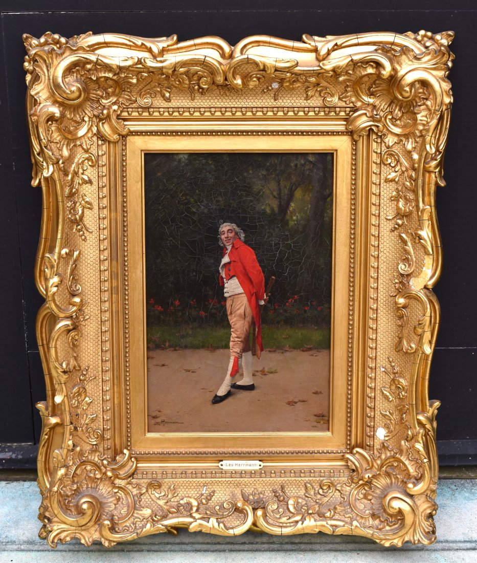 LEO HERRMANN (1853-1927) FRENCH "BEAU BRUMMEL" (1 of 4)