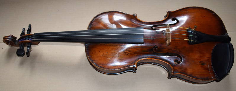 CARLO GIUSEPPE TESTORE, MILANESE VIOLIN, 1735: In excellent condition, paper label present on interior. Length 23" Width 8" Provenance Frederick W. Oster Fine Violins, Philadelphia