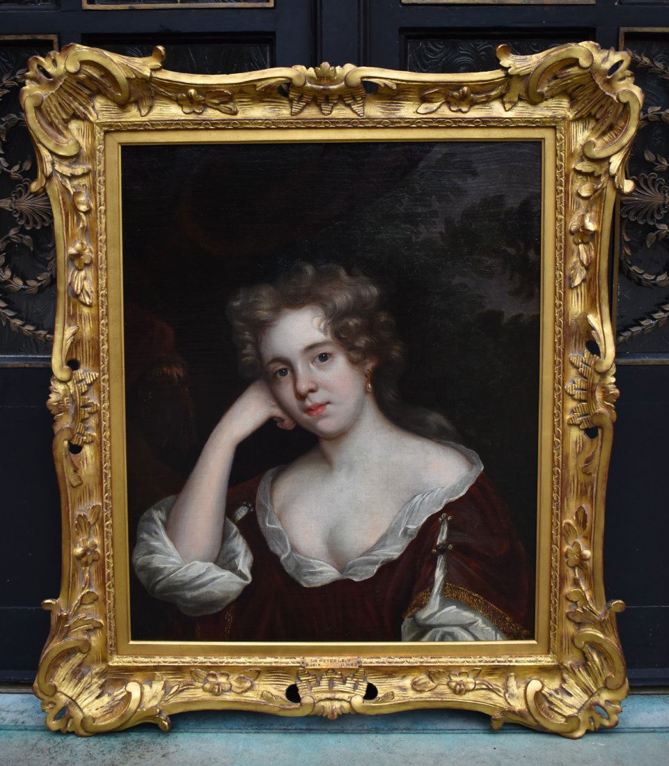 SIR PETER LELY (1618-1682) PORTRIT OF A LADY (1 of 6)