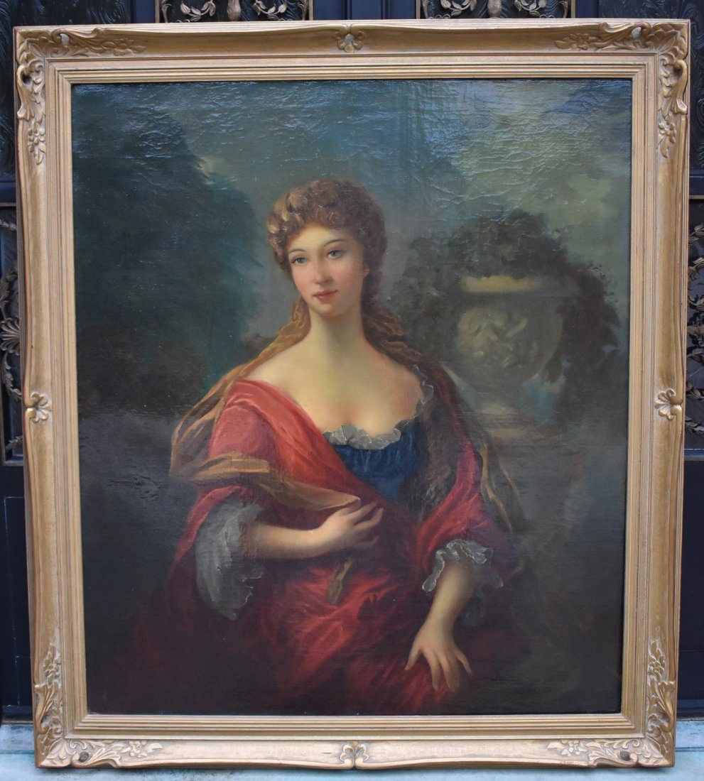 ENGLISH SCHOOL PORTRAIT OF MRS. VERNON (1 of 8)