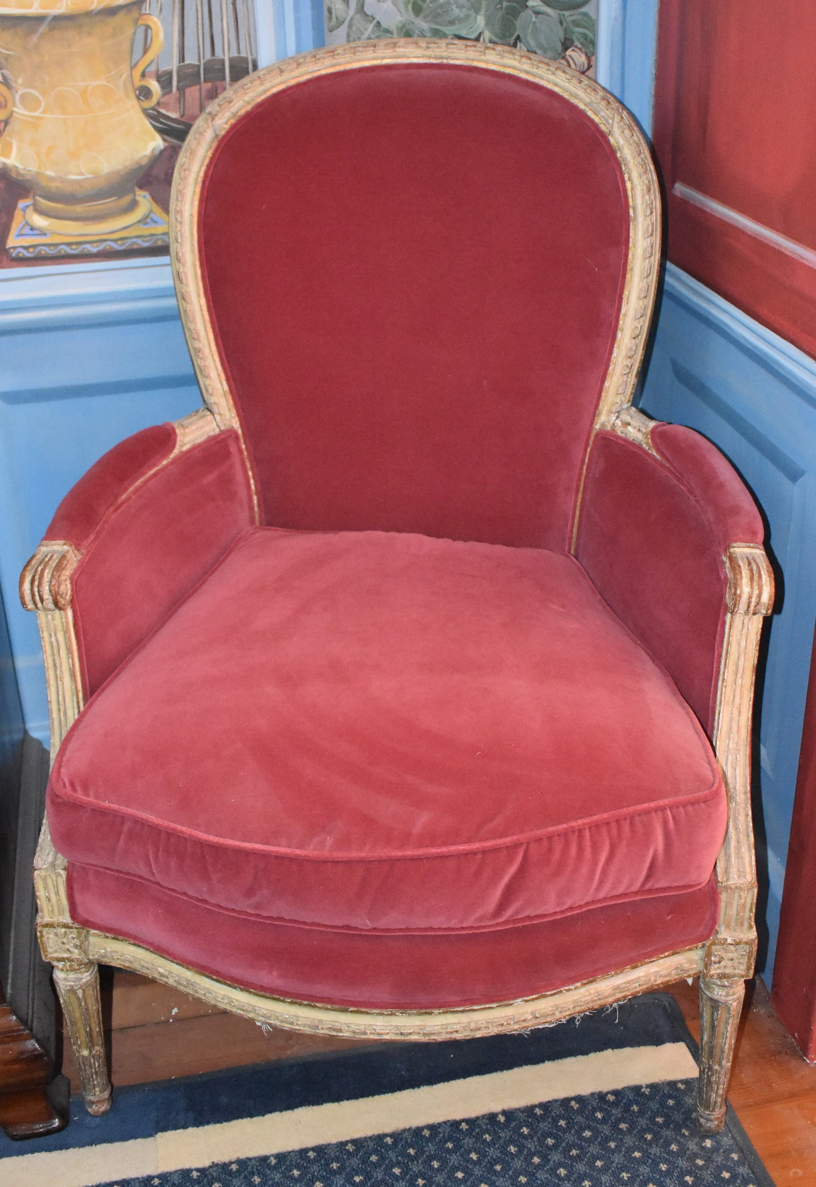 19TH CENTURY LOUIS XVI FRENCH BERGERE (1 of 3)