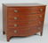 FINE NEW ENGLAND FEDERAL MAHOGANY BOWFRONT CHEST - 2