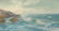 GEORGE HOWELL GAY, WATERCOLOR, SEASCAPE, 1919