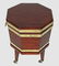 CHOICE ENGLISH REGENCY MAHOGANY BRASS BOUND CELLARETTE - 2