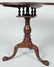 18TH C. PENNSYLVANIA WALNUT DISH TOP TEA TABLE - 4