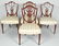 SET OF FOUR 19TH C. HEPPLEWHITE STYLE SIDECHAIRS