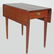 FINE AMERICAN HEPPLEWHITE CHERRY PEMBROKE TABLE