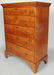 FINE NEW ENGLAND CHIPPENDALE FIGURED MAPLE TALL CHEST - 2