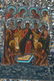 FINE ANTIQUE SILVER ENAMELED ICON DEPICTING CHRIST - 2