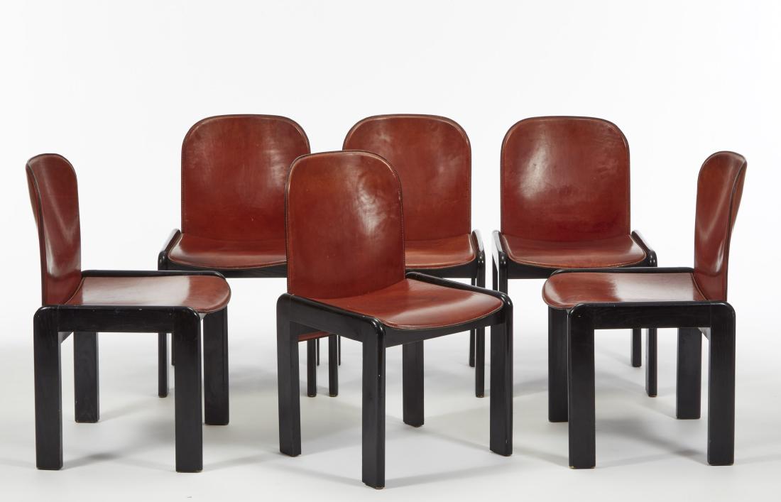 Afra e Tobia Scarpa - Six chairs model "121". Produced (1 of 1)
