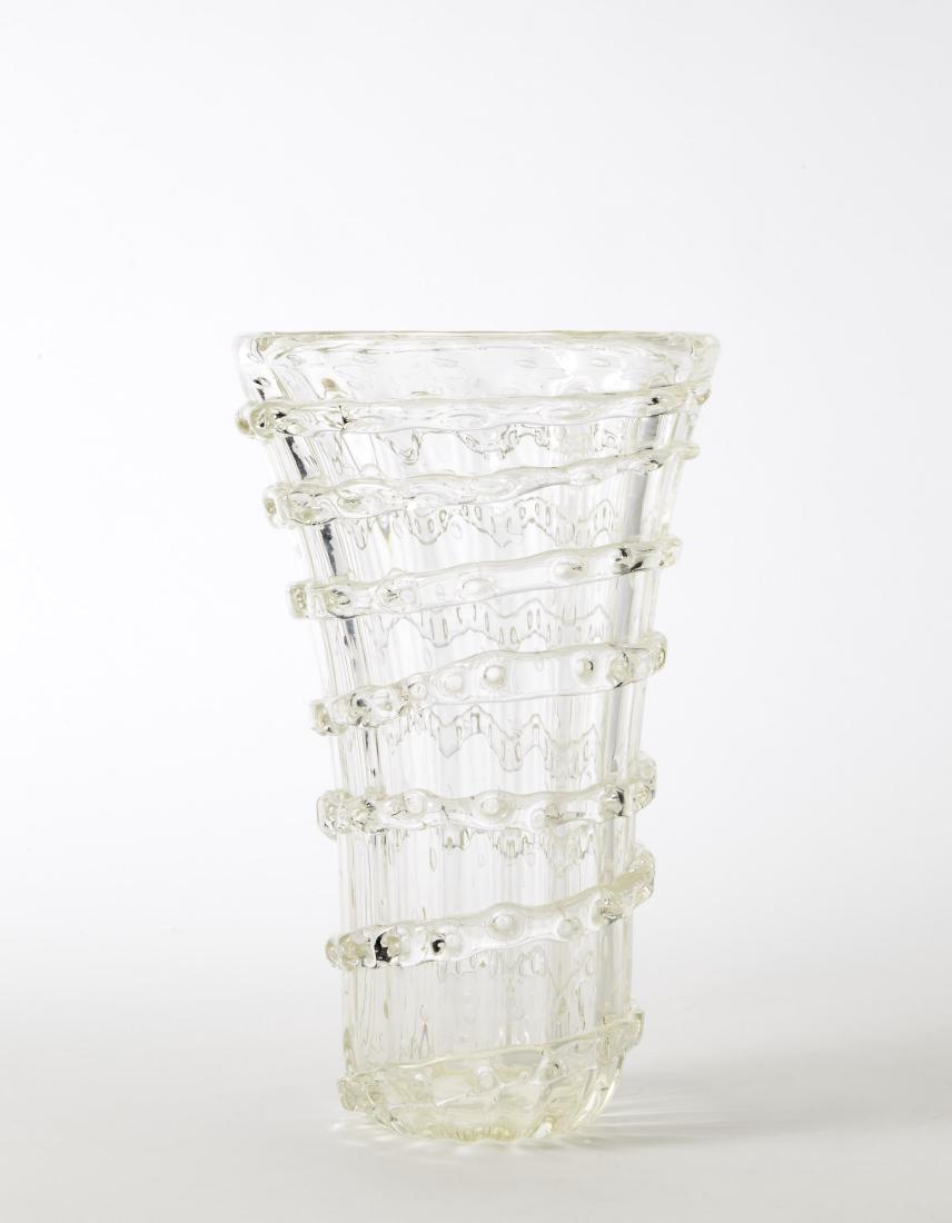 Ercole Barovier - Glass vase. Murano, circa 1937. (1 of 1)