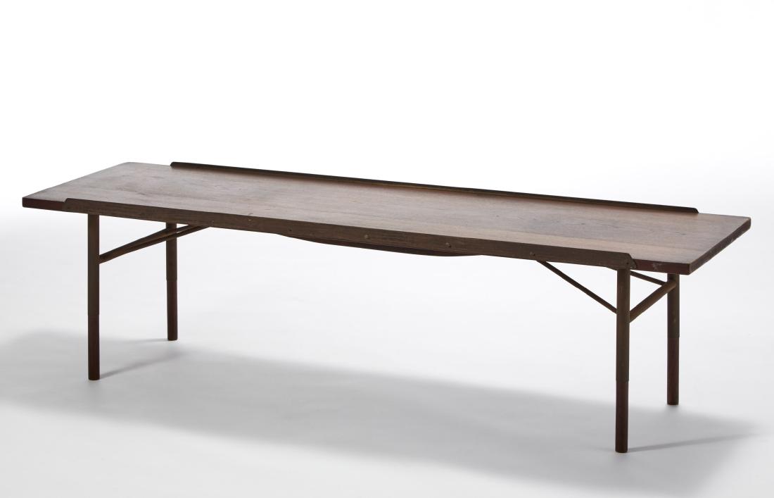 Finn Juhl - Table/bench model "BO 101". Bvirke, (1 of 1)