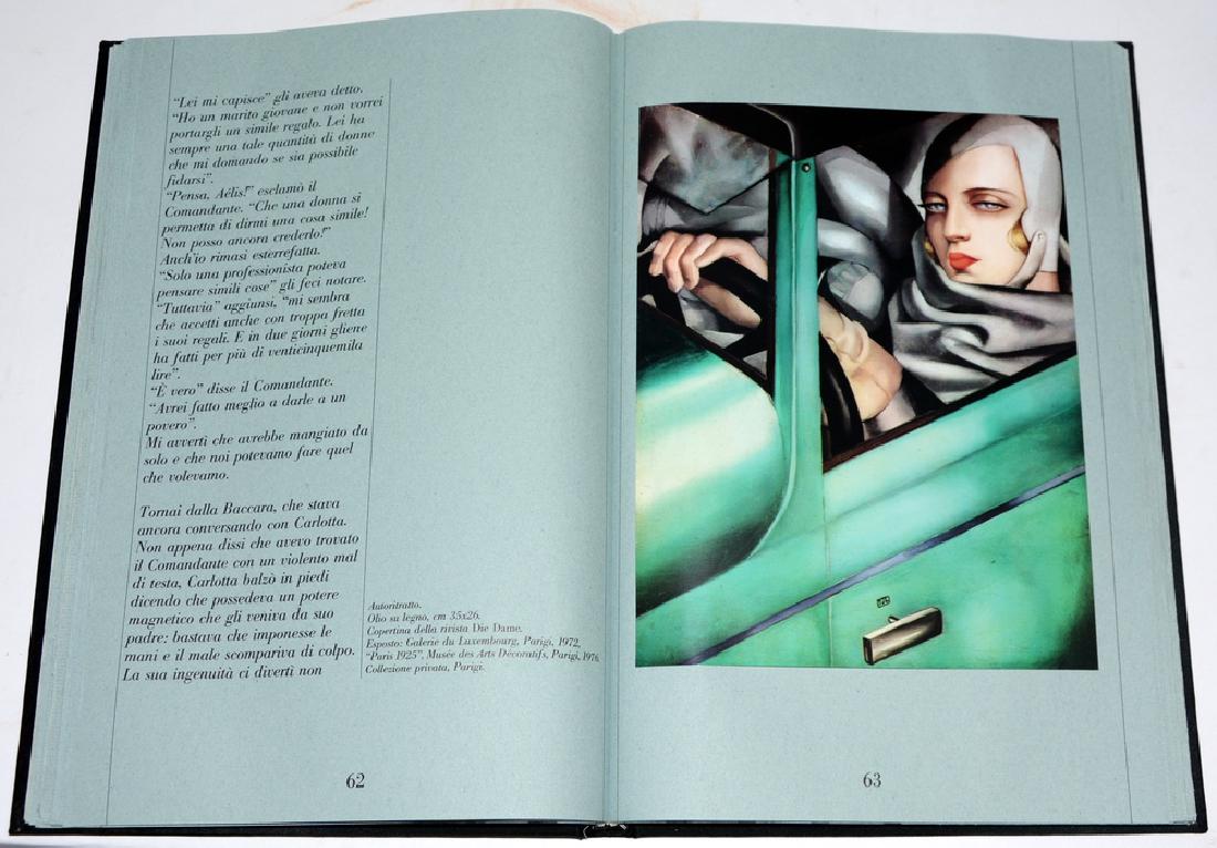 Tamara de Lempicka. Col diario del governatore di: Tamara de Lempicka. Col diario del governatore di Gabriele D'Annunzio. Parma: Franco Maria Ricci Editore, 1977. Volume in folio. Legatura editoriale in piena tela. In custodia.