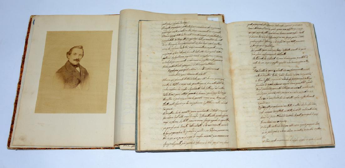 (Libri-autografo) Cartellettta contenente sette lettere (1 of 1)