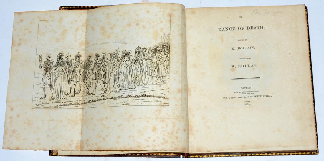 HOLBEIN, Hans - HOLLAR, Wenceslaus. The dance of death. (1 of 1)