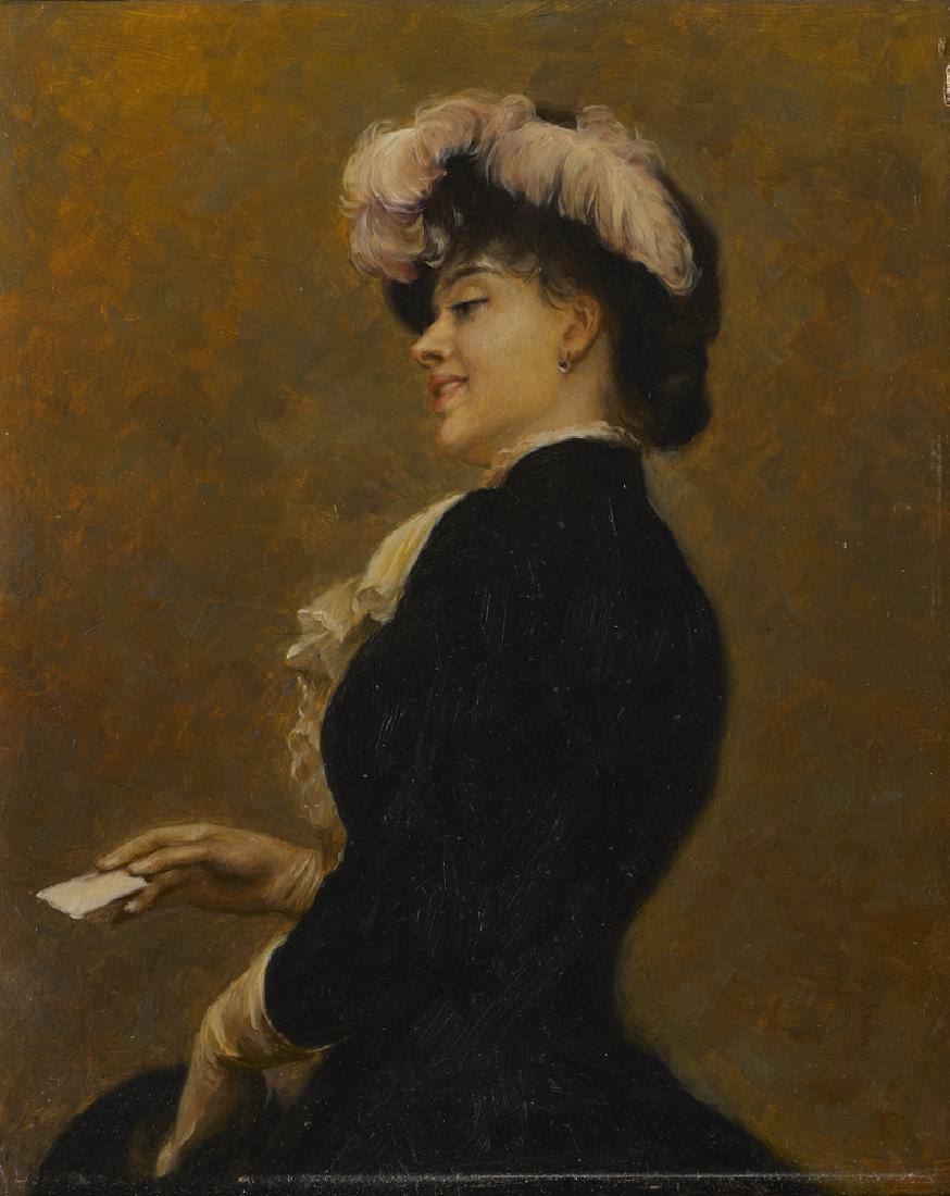 Maestro della seconda metà del sec. XIX "Ritratto di (1 of 1)