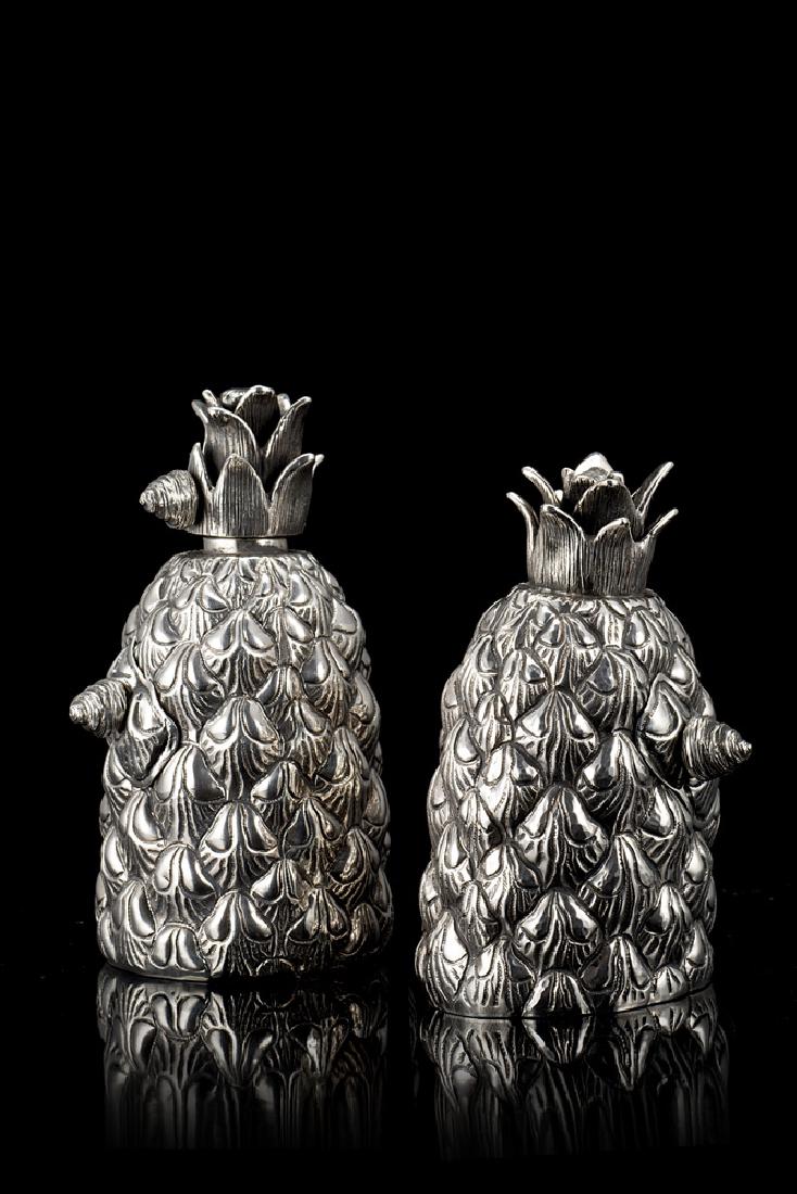 * Set macinapepe e spargisale in argento a forma di (1 of 1)