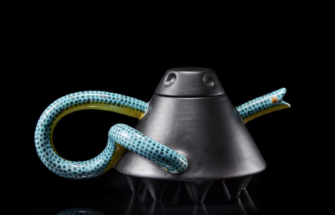 Luigi Serafini (Roma 1949) "Teapot Nessie", teiera in (1 of 1)