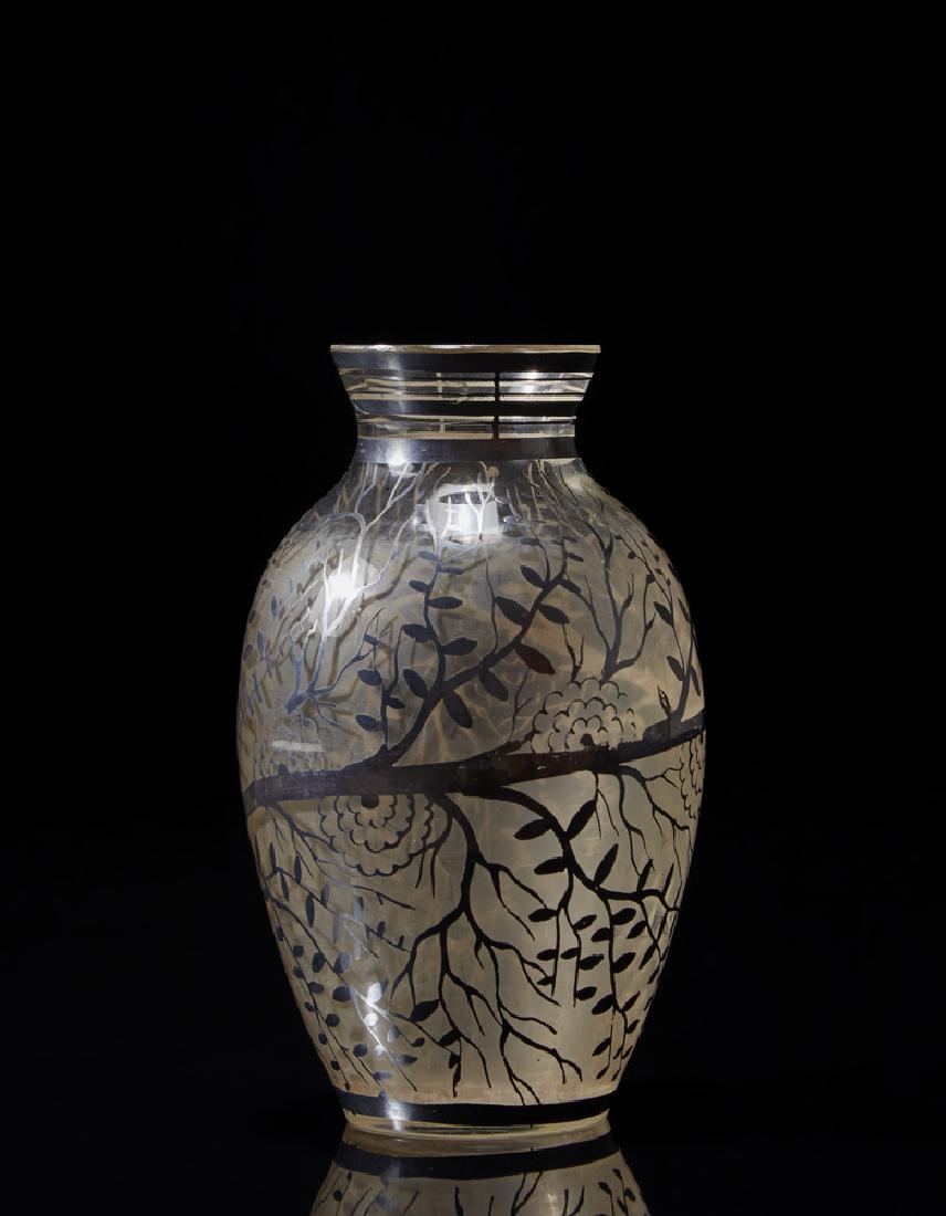 Manifattura inizio sec. XX . Vaso portafiori decorato (1 of 1)