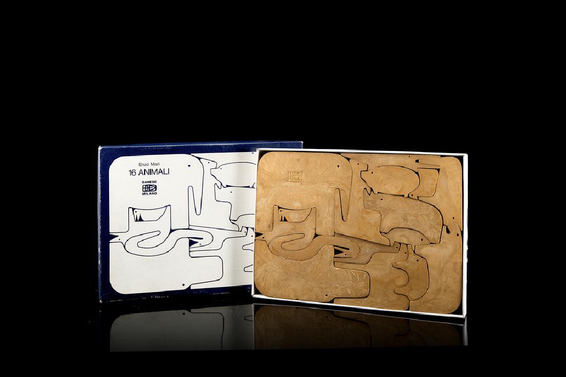 Enzo Mari (Novara 1932) "Sedici animali", puzzle in (1 of 1)