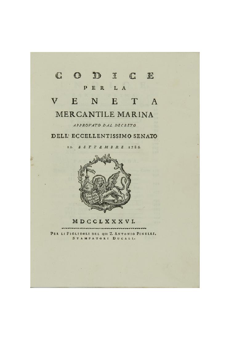 Codice per la veneta mercantile marina approvato dal (1 of 1)