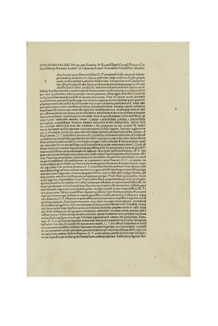 [MEDICINA] - Collezione di importanti incunaboli e (1 of 2)